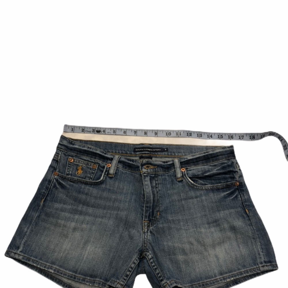 RALPH LAUREN SPORT Denim Shorts Size 8 - Picture 4 of 6